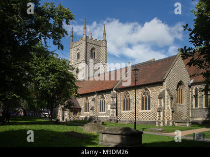 Reading Minster of St.-Mary-the-Virgin, Reading. Berkshire Stock Photo