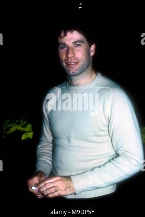 JOHN TRAVOLTA 1984 UN PLAZA, NYC. CREDIT ALL USES  Credit: Walter McBride/MediaPunch Stock Photo