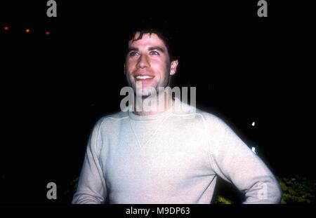 JOHN TRAVOLTA 1984 UN PLAZA, NYC. CREDIT ALL USES  Credit: Walter McBride/MediaPunch Stock Photo