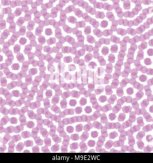 fuchsia pink watercolor dots background pattern, vector illustration Stock Vector