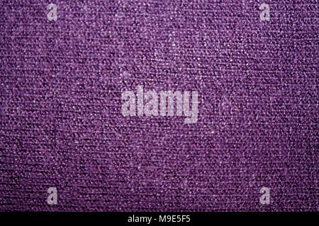 Violet fabric texture useful as a background Stock Photo