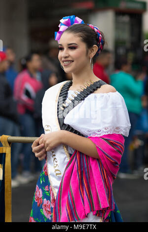 H. Matamoros, Tamaulipas, Mexico - November 20, 2017 - The November 20 Parade commemorates the start of the Mexican revolution of 1910 against Porfiri Stock Photo