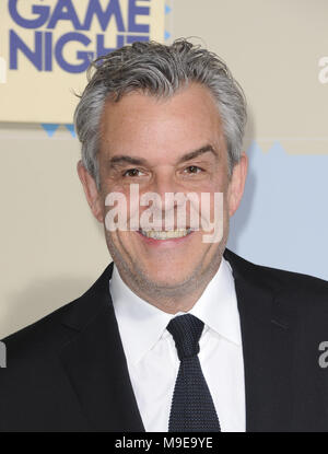 Premiere of New Line Cinema and Warner Bros. Pictures' 'Game Night'  Featuring: Danny Huston Where: Los Angeles, California, United States When: 22 Feb 2018 Credit: Apega/WENN.com Stock Photo