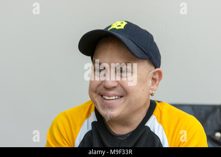 Bonn, Germany, 24 Mar 2018. Actor Martin Klebba (Pirates of the Caribbean) at MagicCon, a three-day (March 23-25 2018) fantasy & mystery fan convention. Credit: Markus Wissmann/Alamy Live News Stock Photo