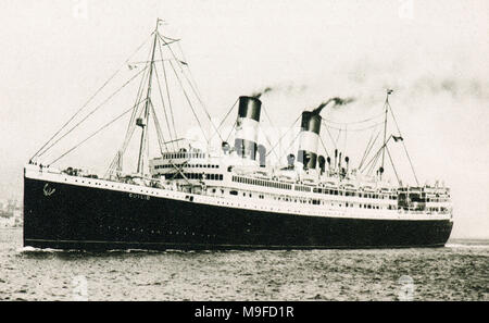 The italian ship Duilio Stock Photo Alamy