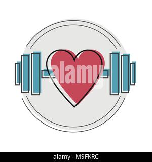 Love Gym Inspiring Workout Fitness Gym Stock Vector (Royalty Free)  633966464