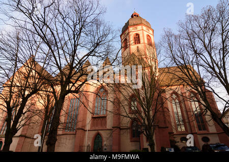 Mainz: church St. Stephan, , Rheinland-Pfalz, Rhineland-Palatinate, Germany