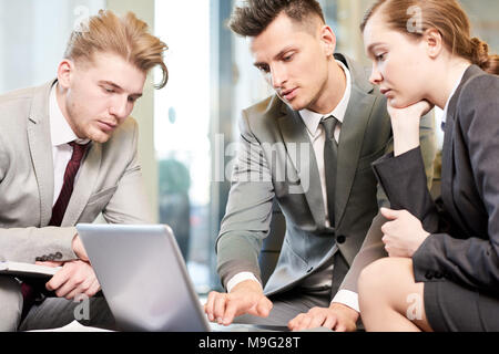 Team of Business Professionals Collaborating Stock Photo