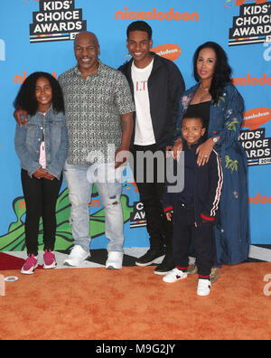 Milan Tyson, Mike Tyson, Miguel Leon Tyson, Morocco Tyson (front) and