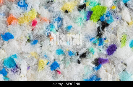 Abstract Colorful Background. Close up of Sound Absorbing Sponge in Recording Studio. Dampening Acoustical Foam in Music Studio. Acoustic Foam Detail. Stock Photo