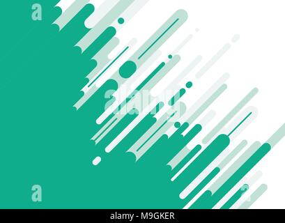 Abstract green and gray Rounded Lines dialognal Halftone Transition Vector Background Illustration Stock Vector