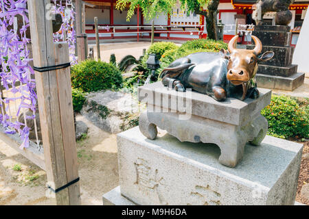 Fukuoka, Japan - June 13, 2017 : Dazaifu Tenmangu shrine Stock Photo