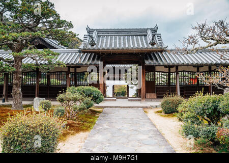 Uji Koshoji temple, Japanese old architecture in Kyoto, Japan Stock Photo