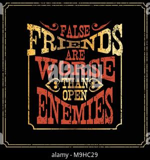 Typographic Designed English Sayings in Vintage Posters DesigncQuotations in Vector Stock Vector