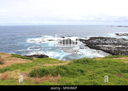 Seal Rock and the Nobbies Phillip Island Victoria Australia Stock Photo