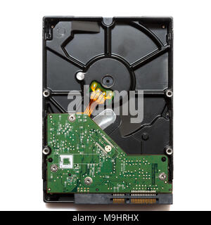 Hard disk drive with SATA connector Stock Photo