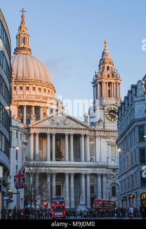 England, London, City of London, St.Pauls Cathedral Stock Photo