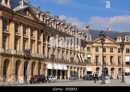 Ritz Hotel Place Vendome Paris Stock Photo - Alamy
