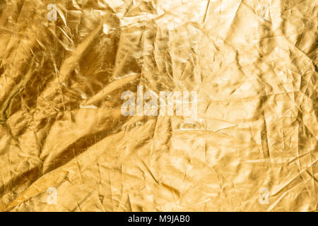 Gold foil texture background Stock Photo
