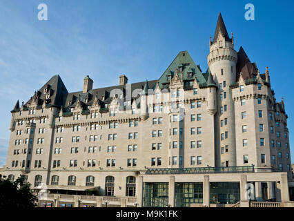 Fairmont Chateau Laurier hotel in Ottawa, Ontario Canada. Stock Photo