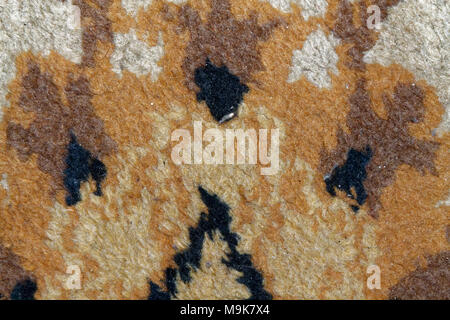 Carpet Texture, abstract macro ornament. Middle Eastern Traditional Carpet Fabric background Stock Photo
