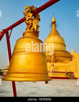 Buddhist pagoda Maha Wizaya in Yangon. Myanmar. Stock Photo