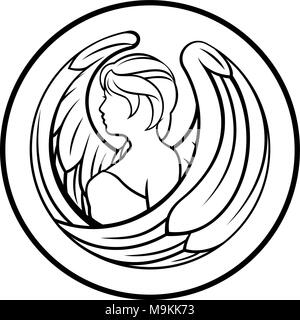 Zodiac Signs Virgo Stock Vector