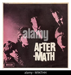 Original 1966 'Aftermath' LP by The Rolling Stones (Decca LK4786 Mono) Stock Photo