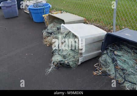 USFWS at work protecting the environment. Stock Photo