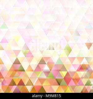 Geometric retro polygonal triangle background design Stock Vector