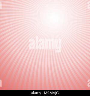 Abstract hypnotic twisting ray background Stock Vector