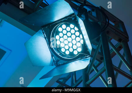 LED Light on mall roof Stock Photo