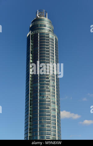 The Tower, St George Wharf, Vauxhall, Nine Elms, South West London, United Kingdom Stock Photo