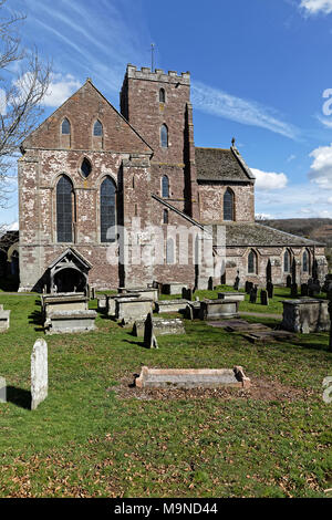 Dore Abbey - former Cistercian Abbey & now Parish Church of the Holy Trinity & St Mary Stock Photo