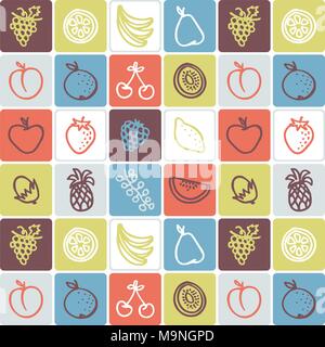 Hand Drawn Icons Set - Food 3 Stock Vector