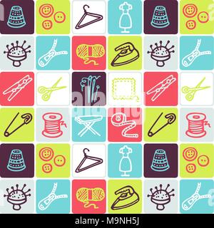 Hand Drawn Icons Set - Household 3 Stock Vector