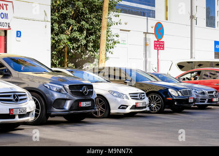 Parked mercedes cars hi-res stock photography and images - Alamy