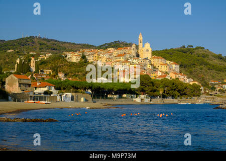 Cervo, near Diano Marina, Riviera di Ponente, Liguria, Italy Stock Photo