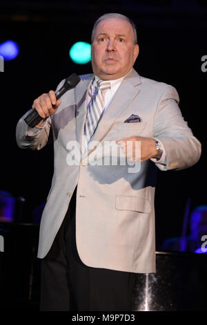 COCONUT CREEK, FL - JULY 12: Frank Sinatra Jr performs at the Seminole Coconut Creek Casino on July 12, 2012 in Coconut Creek , Florida.   People:  Frank Sinatra Jr Stock Photo