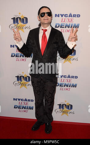 ***FILE PHOTO*** COREY FELDMAN STABBED WHILE IN CAR WITH SECURITY*** BEVERLY HILLS, CA - FEBRUARY 26: Corey Feldman at the 27th Annual Night of 100 Stars Oscar Viewing Gala at the Beverly Hilton Hotel in Beverly Hills, California on February 26, 2017. Credit: David Edwards/MediaPunch Stock Photo