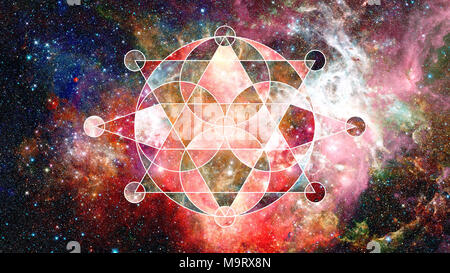 Abstract hipster geometric background. Elements of this image furnished by NASA. Stock Photo