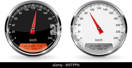 Speedometers Stock Vector
