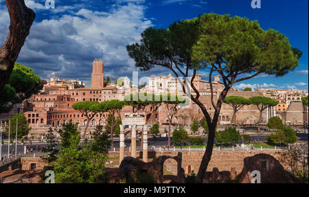 Imperial Way Rome Imperial Forum Avenue in Rome, Italy Stock Photo - Alamy