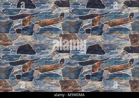 Seamless texture stone wall. Seamless background. marble pattern Stock Photo