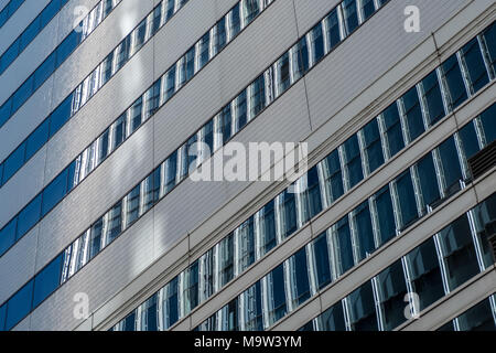 High rise buildings containing residential and office space in Tokyo Stock Photo