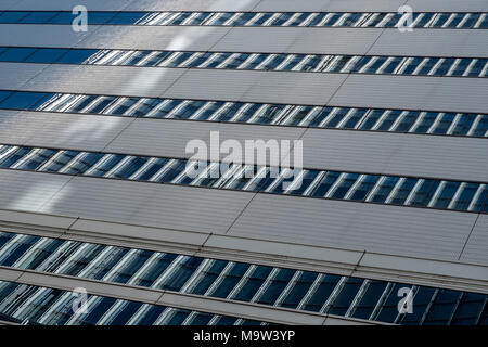 High rise buildings containing residential and office space in Tokyo Stock Photo