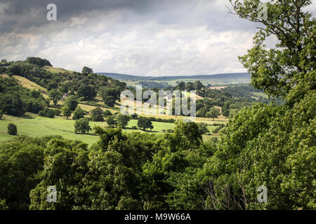 beautiful English countryside landscape Stock Photo