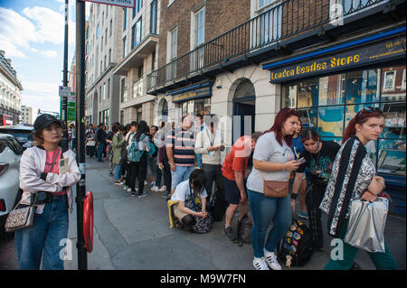 London. London Beatles Store, Baker St. United Kingdom Stock Photo