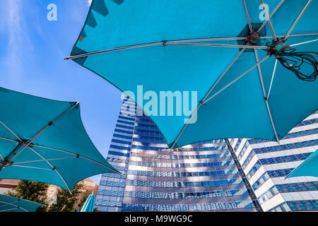 The swimming pool at The Vdara Hotel and Spar, Las Vegas, Narvarda, U.S.A. Stock Photo