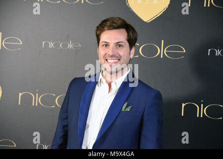 Rome Italy 25 March 2018 Congress Palace - Photocall Nicole Fashion Show, Vincenzo Bocciarelli Credit: Giuseppe Andidero/Alamy Stock Photo Stock Photo